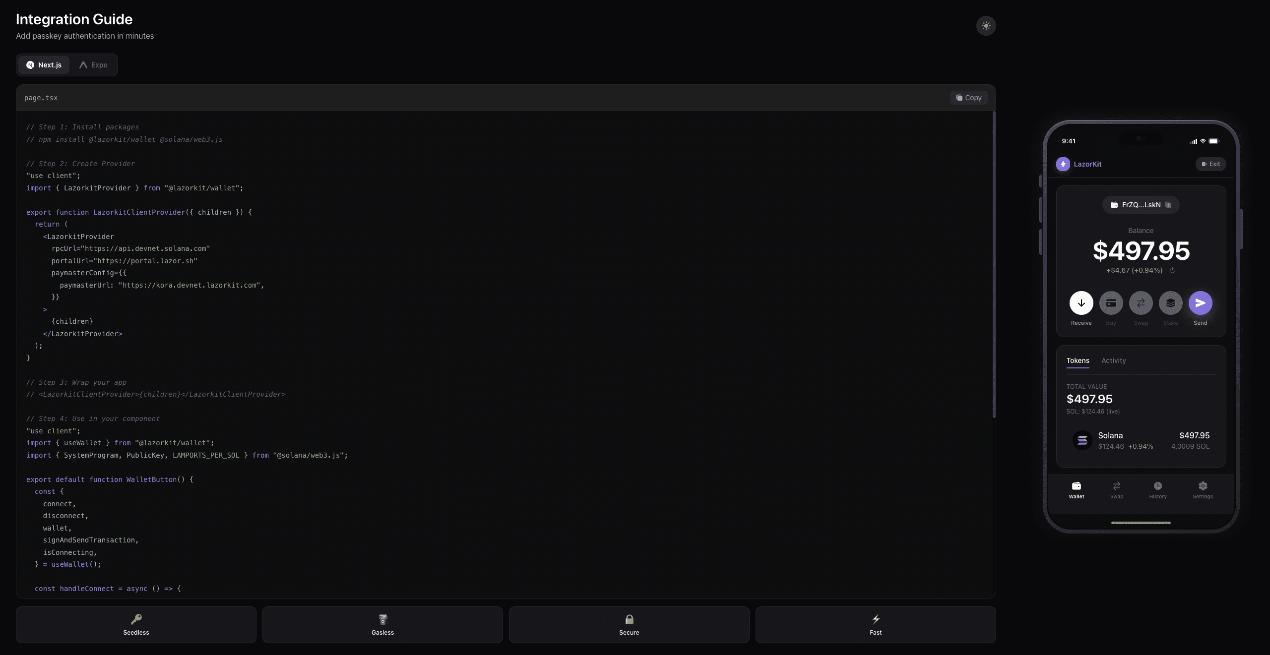 LazorKit Integration